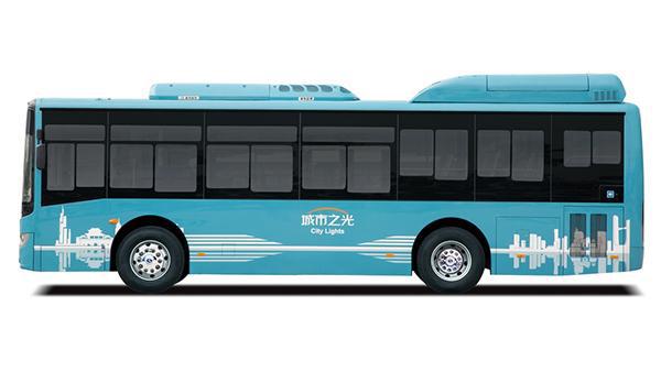  Автобус с гибридной силовой установкой XMQ6802G длиной 8 м 